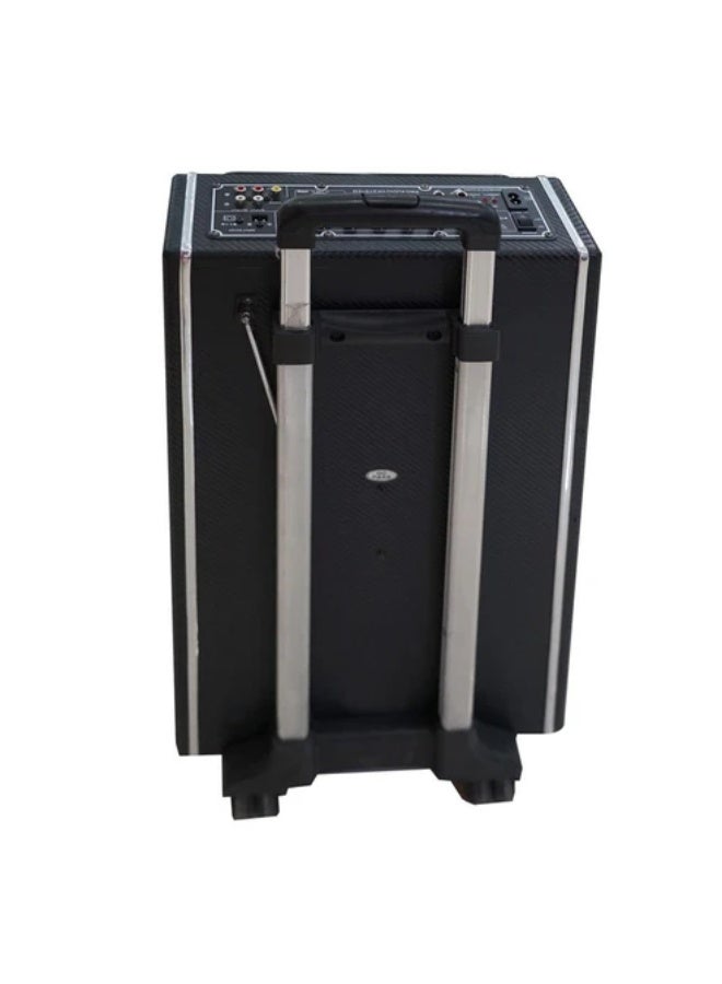 كروني مكبر صوت كروني A109dpi سكوير دانس - نظام صوتي محمول بقوة 300 واط مع شاشة مقاس 12 بوصة، وميكروفون لاسلكي، وتشغيل فيديو، ورافعة يدوية للأنشطة الخارجية - Image 4