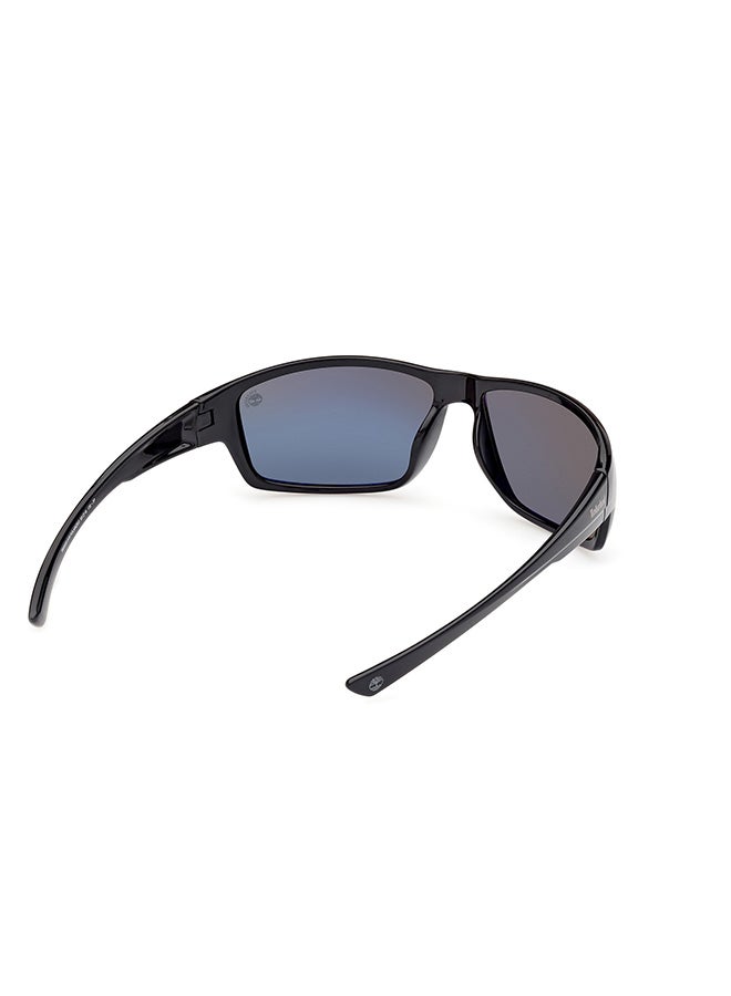 Timberland Men's Polarized Rectangular Sunglasses - TB0000301R65 - Lens Size: 65 Mm - Image 5