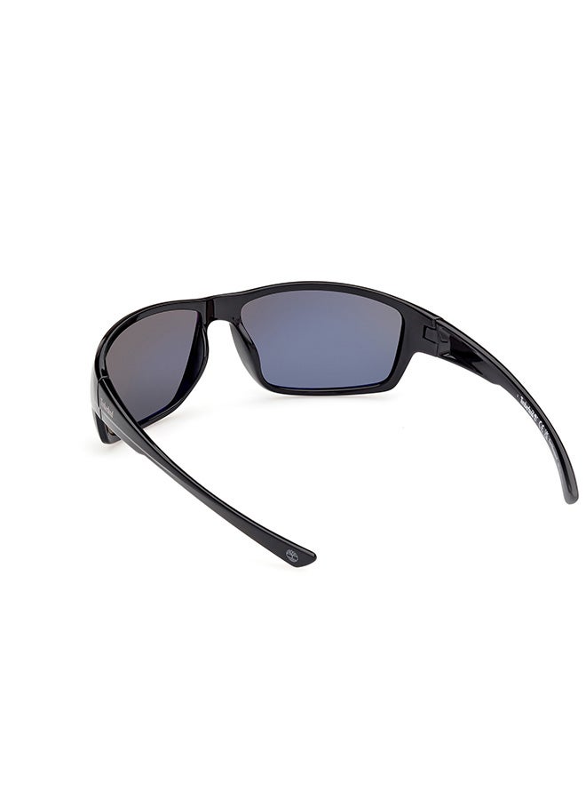 Timberland Men's Polarized Rectangular Sunglasses - TB0000301R65 - Lens Size: 65 Mm - Image 3