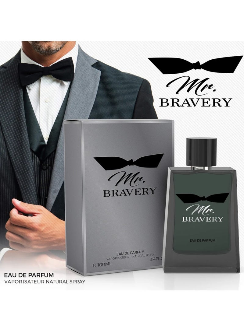 Milestone Mr.Bravery Eau De Parfum For Men - 100 ML - Image 4