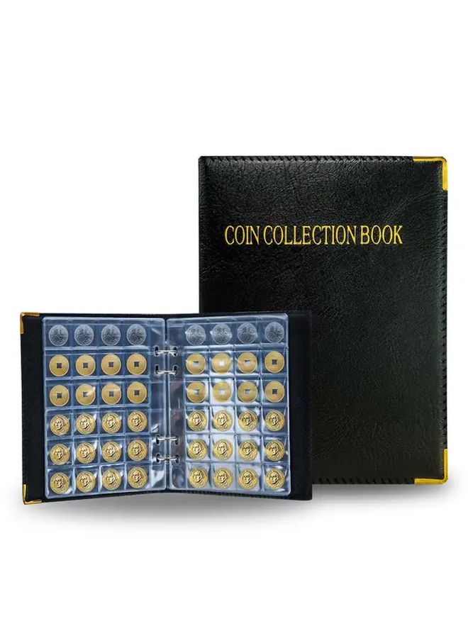 Universal 504 Grid Coin Album With Antioxidant Pages And 4 Hole Design - Image 1
