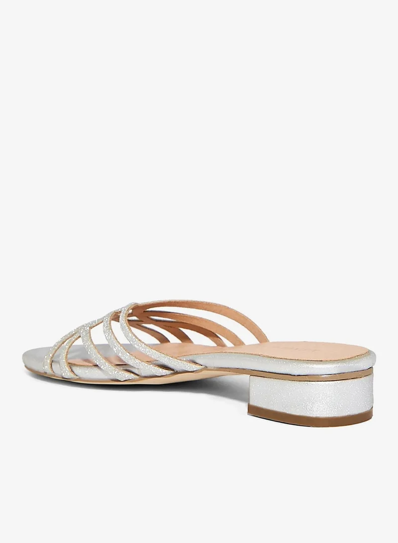 MENBUR Multi Strap Low Heel Sandals