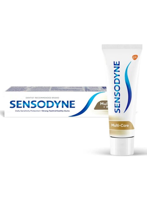 Sensodyne Multi-Care and Whitening Toothpaste, 100 ml