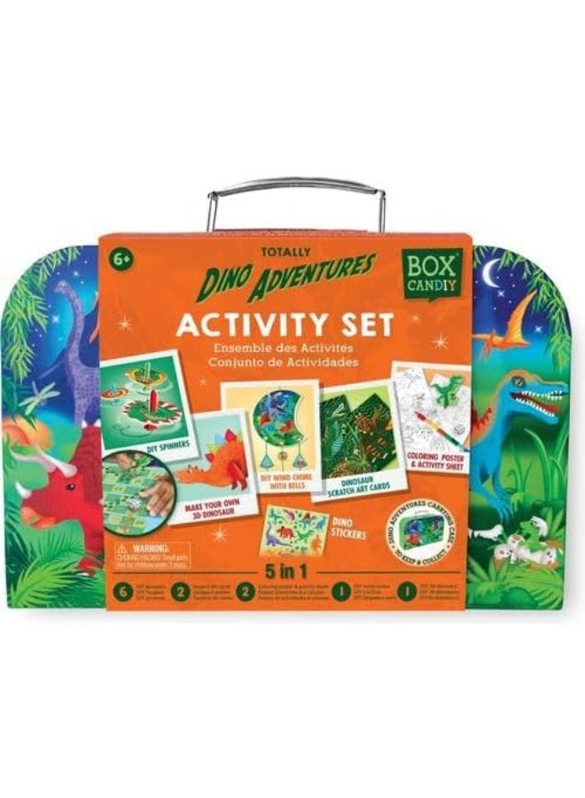 Box Candiy Dino Adventure - Travel Suitcase Multi Craft And Activity Set BCS2106 - Image 1