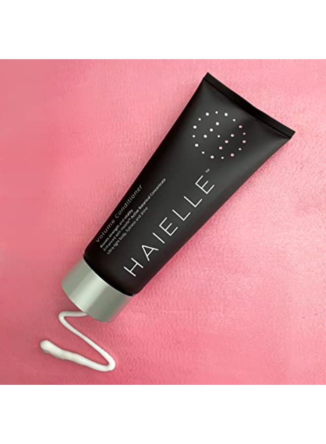 HAIELLE Volume Conditioner Moisturizes hair Enhances elasticity manageability shine Reduces brittleness and hair breakage Helps to reduce the effects of hair thinning Promotes stronger and healthierlooking hair 200 ml 68 fl oz - Image 3