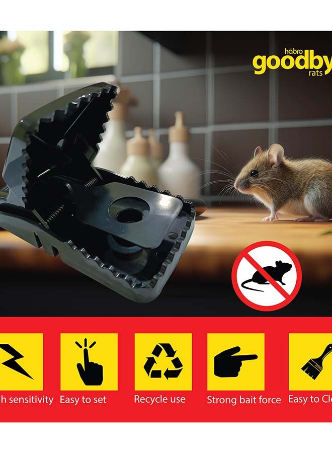 Goodbye MOUSE TRAP SMALL (ABS) - Pack of 2 Humane and Effective Rodent Control Devices - Image 4