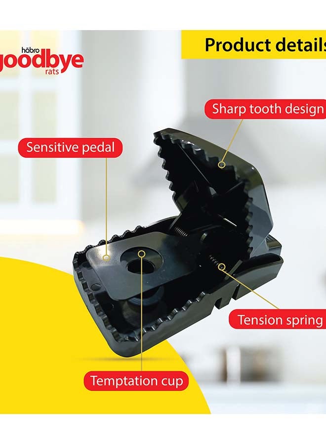 Goodbye MOUSE TRAP SMALL (ABS) - Pack of 2 Humane and Effective Rodent Control Devices - Image 2