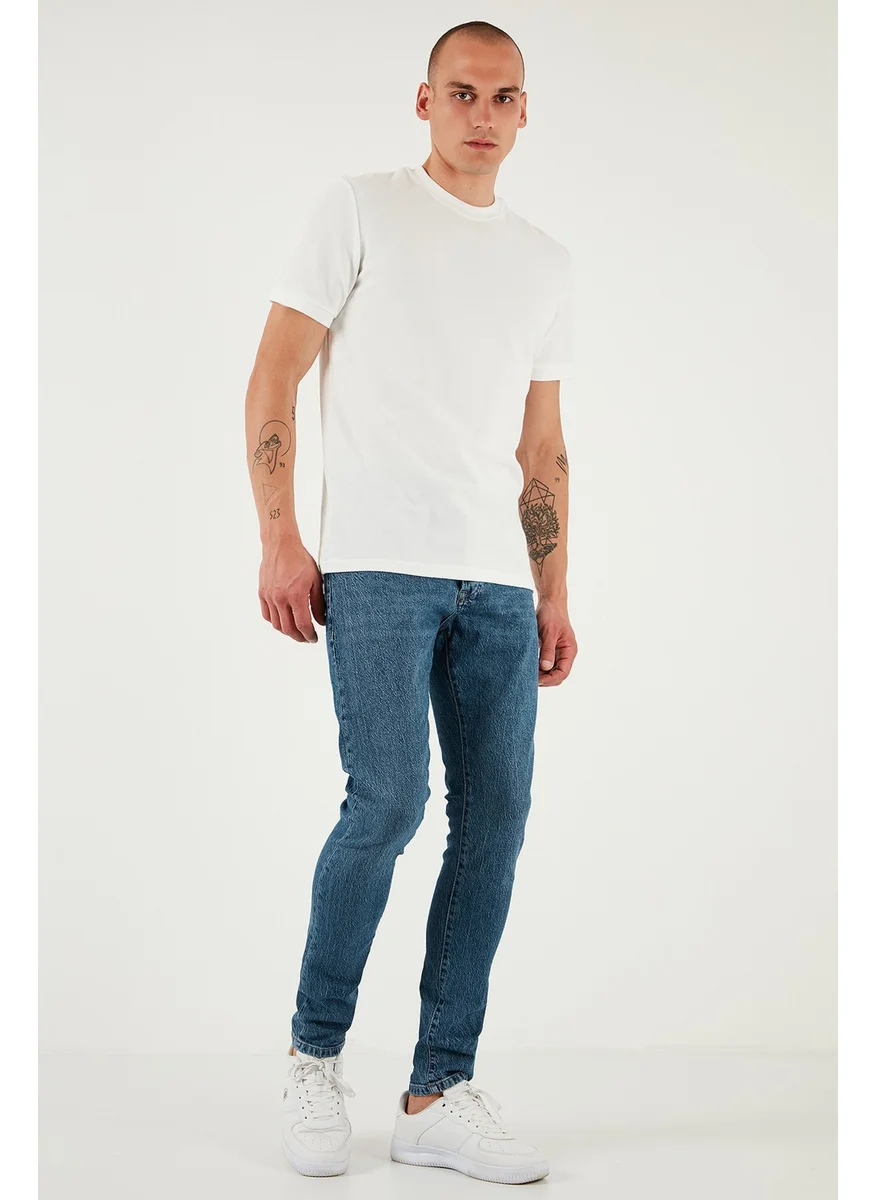 Buratti Stretch Cotton Slim Fit Normal Waist Skinny Leg Jeans Men's Jeans 1115S60NAPOLI