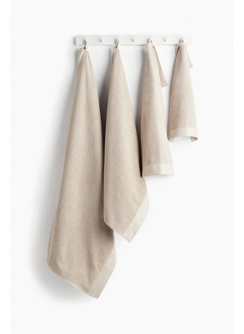 H&M 2-pack cotton terry guest towels