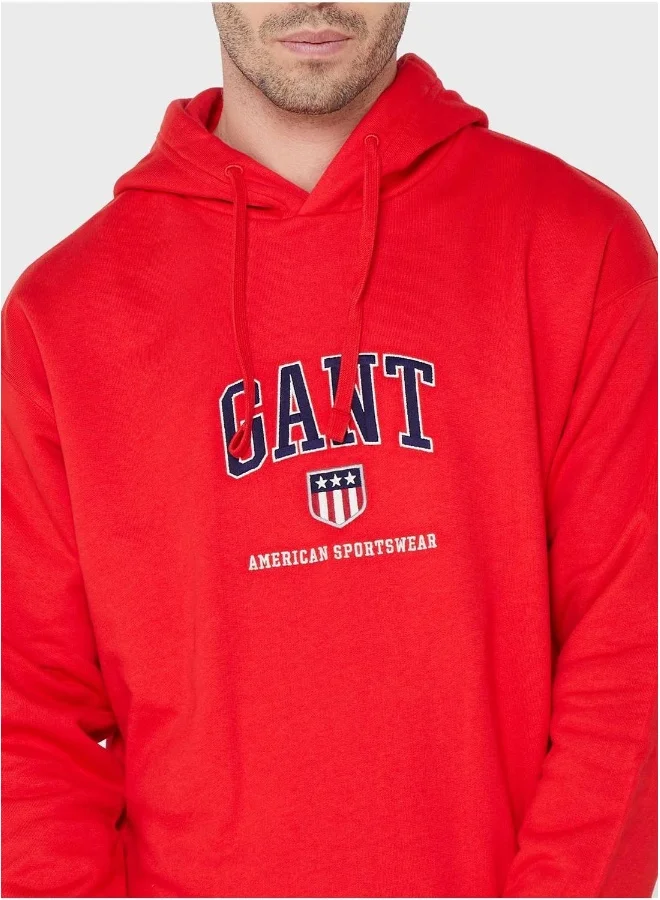 GANT Logo Hoodie