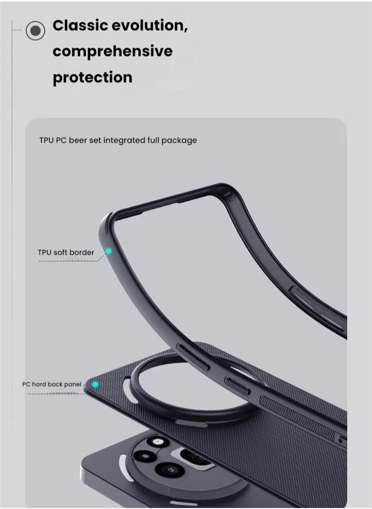 جنرال - غطاء Nothing Phone 3a Pro Shield PRO المغناطيسي، مقاوم للسقوط والخدوش، بتصميم أنيق وخفيف الوزن لجهاز Nothing Phone 3a Pro. - Image 1