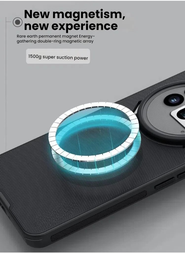 جنرال - غطاء Nothing Phone 3a Pro Shield PRO المغناطيسي، مقاوم للسقوط والخدوش، بتصميم أنيق وخفيف الوزن لجهاز Nothing Phone 3a Pro. - Image 1