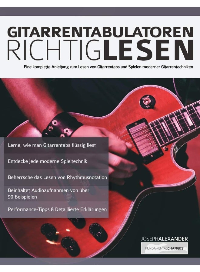 Gitarrentabulatoren Richtiglesen