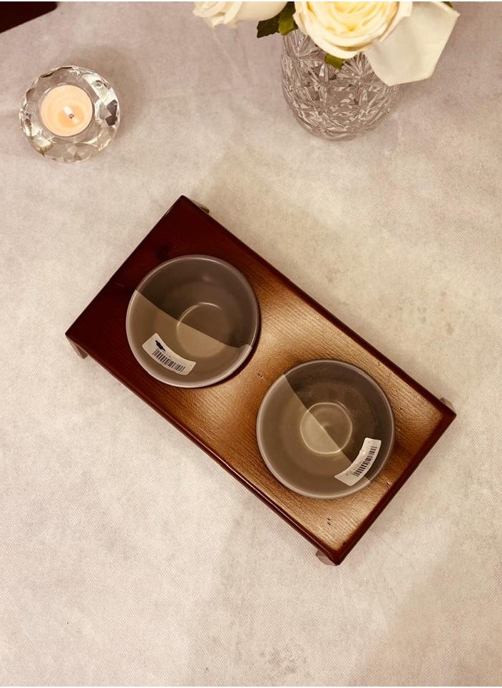 the wood co Wooden dish holder  - Image 2