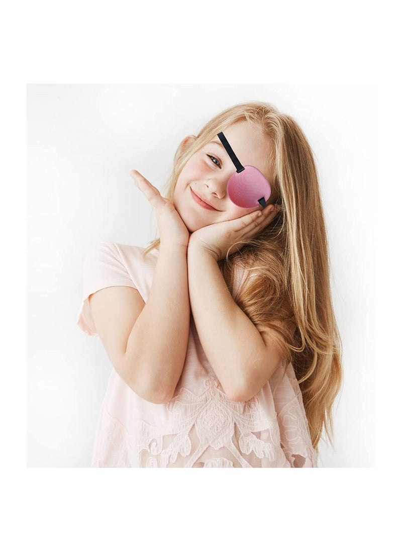 SYOSI - 6PCS Eye Patch Super Soft Eye Patches Adjustable Medical Eye Patch for Adults and Kids Amblyopia Lazy Eye Patches for Left or Right Eyes 6 Colors - Image 1