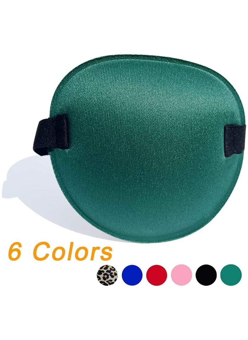 SYOSI - 6PCS Eye Patch Super Soft Eye Patches Adjustable Medical Eye Patch for Adults and Kids Amblyopia Lazy Eye Patches for Left or Right Eyes 6 Colors - Image 1