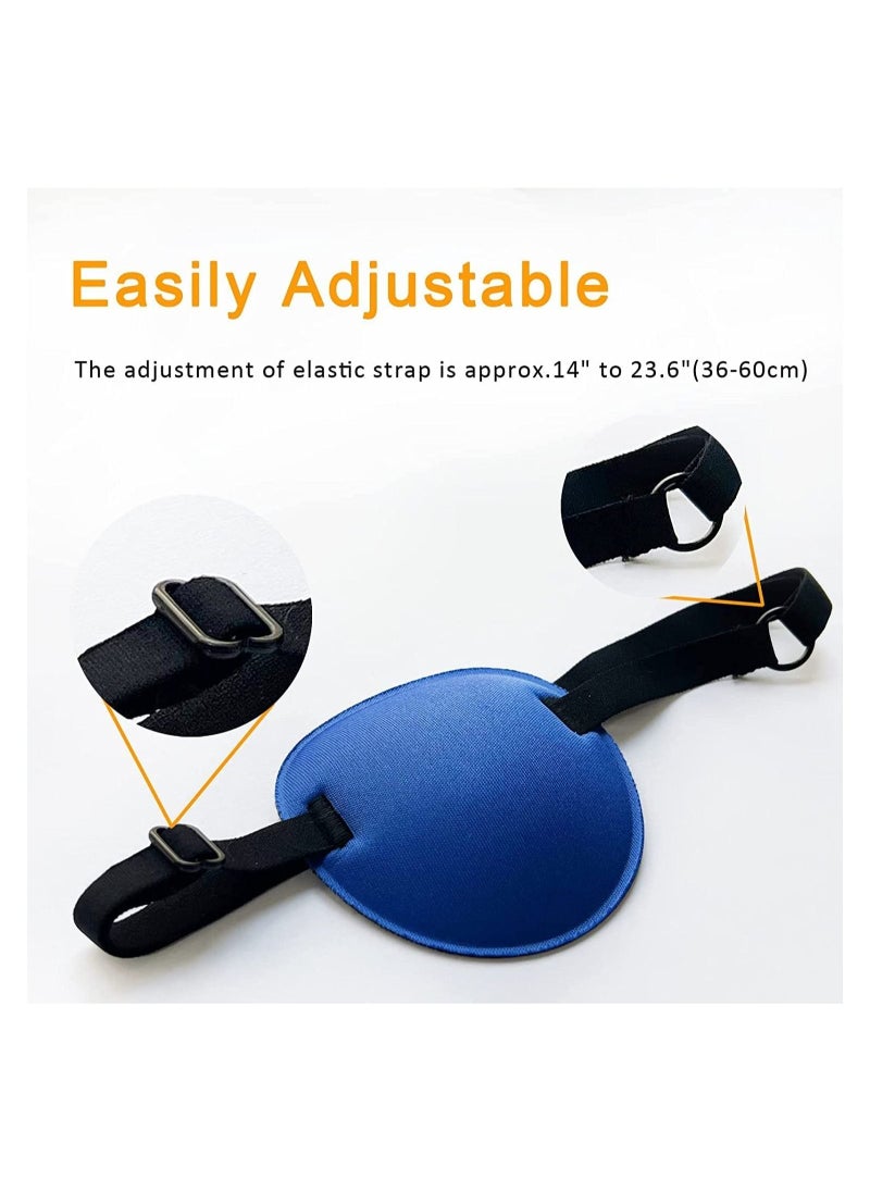 SYOSI - 6PCS Eye Patch Super Soft Eye Patches Adjustable Medical Eye Patch for Adults and Kids Amblyopia Lazy Eye Patches for Left or Right Eyes 6 Colors - Image 1