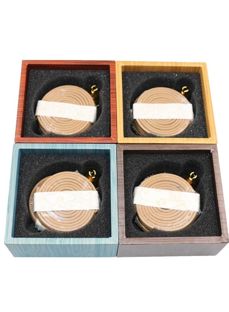 Bakhoor BoSidin Premium Cambodian Incense Gift Box – 20pcs Coil Incense (2-Hour Burn Time Each) with Elegant Mini Holder  - Image 4
