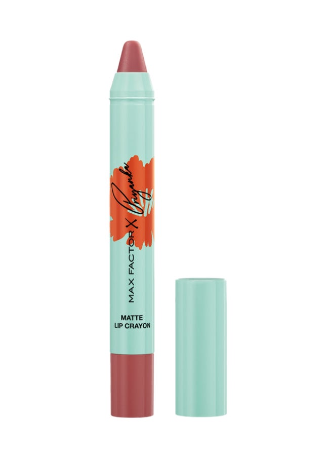 Max Factor X Priyanka Chopra Jonas Lip Crayon Stick - 001 - Mauve Love, 1.8 g 