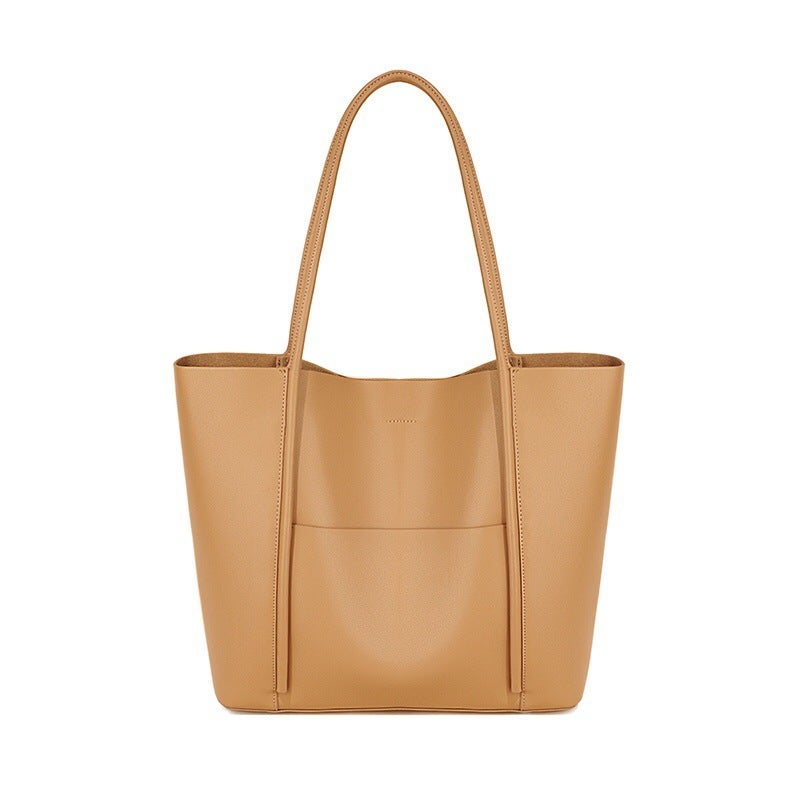 Bag 2022 New Trendy Fashionable Shoulder Tote Bag Large Portable Bag Large Capacity Commuting Leather Women'S Bag Trendy - Image 2