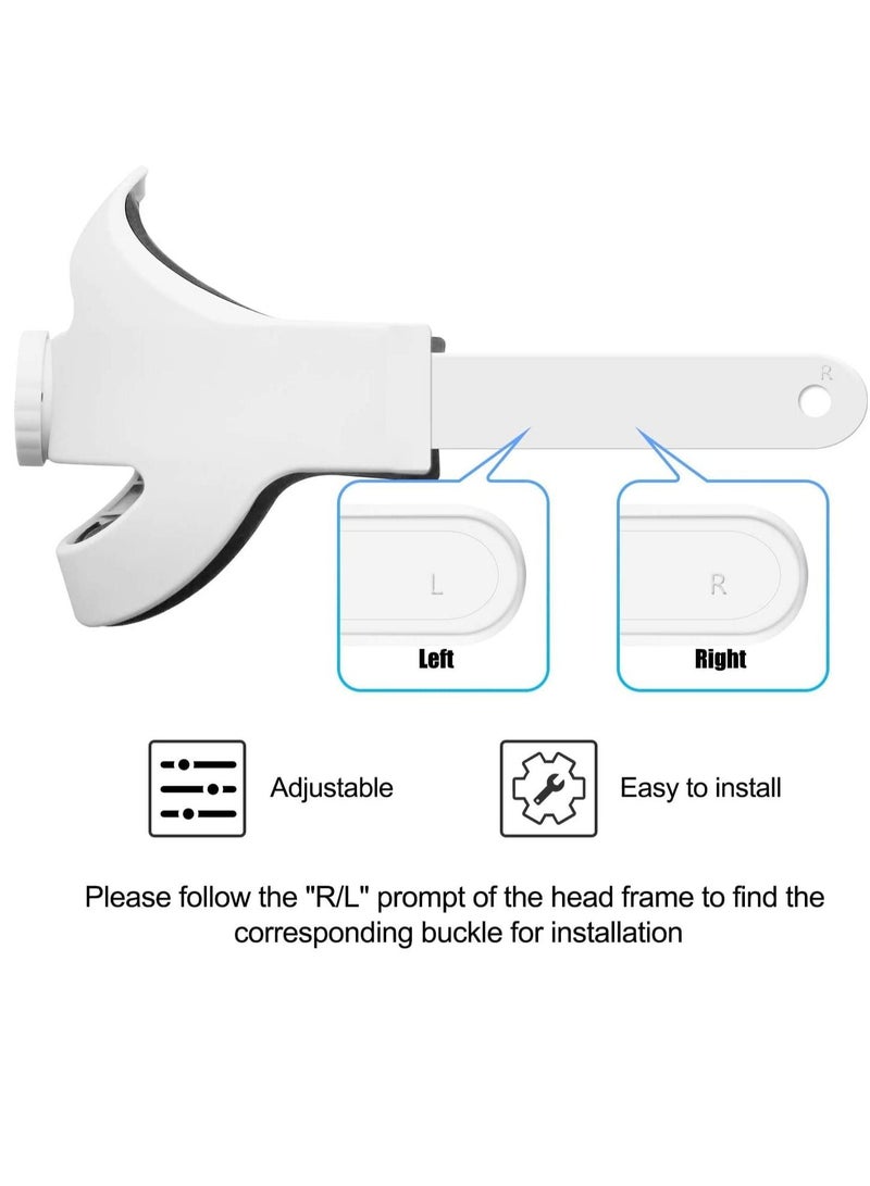 Adjustable Headband Compatible for Oculus Quest 2 with Head Cushion - Image 5