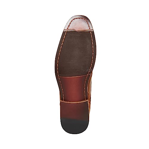 Steve Madden Men's Jefries Combat Boot, Dark tan, 8.5 - Image 4