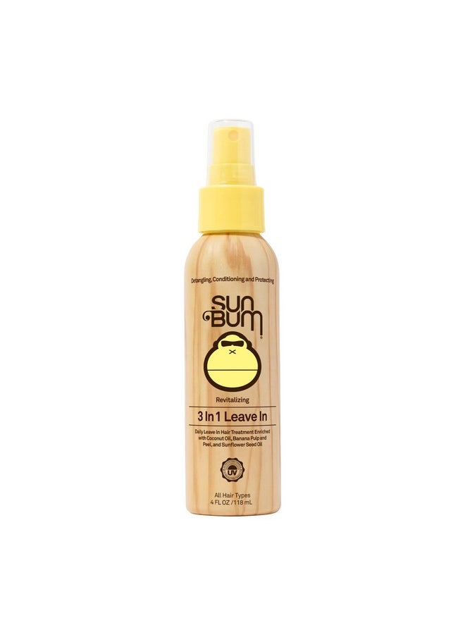 Sun Bum - Sun Bum Revitalizing 3 in 1 Leave-In Conditioner Spray Detangler | Anti Frizz , Paraben and Gluten Free, Vegan, and Color Safe with UV Protection | 4 oz - Image 1