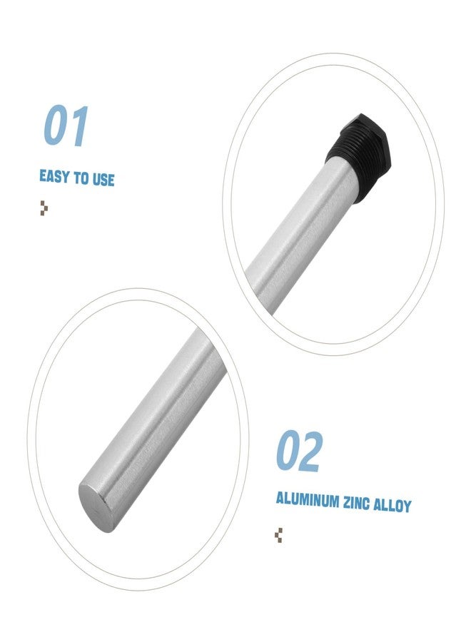 بو بيت بوب مجموعة استبدال سخانات المياه من POPETPOP، قطعتين من قضبان الأنود المغنيسيوم لسخانات المياه في المركبات الترفيهية مع ملحقات خزان المياه الساخنة لمنع الترسبات للمخيمات والاستخدام المنزلي - Image 3