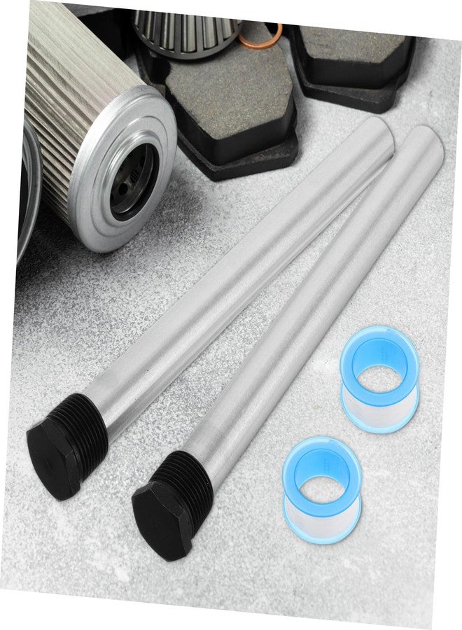 بو بيت بوب مجموعة استبدال سخانات المياه من POPETPOP، قطعتين من قضبان الأنود المغنيسيوم لسخانات المياه في المركبات الترفيهية مع ملحقات خزان المياه الساخنة لمنع الترسبات للمخيمات والاستخدام المنزلي - Image 4