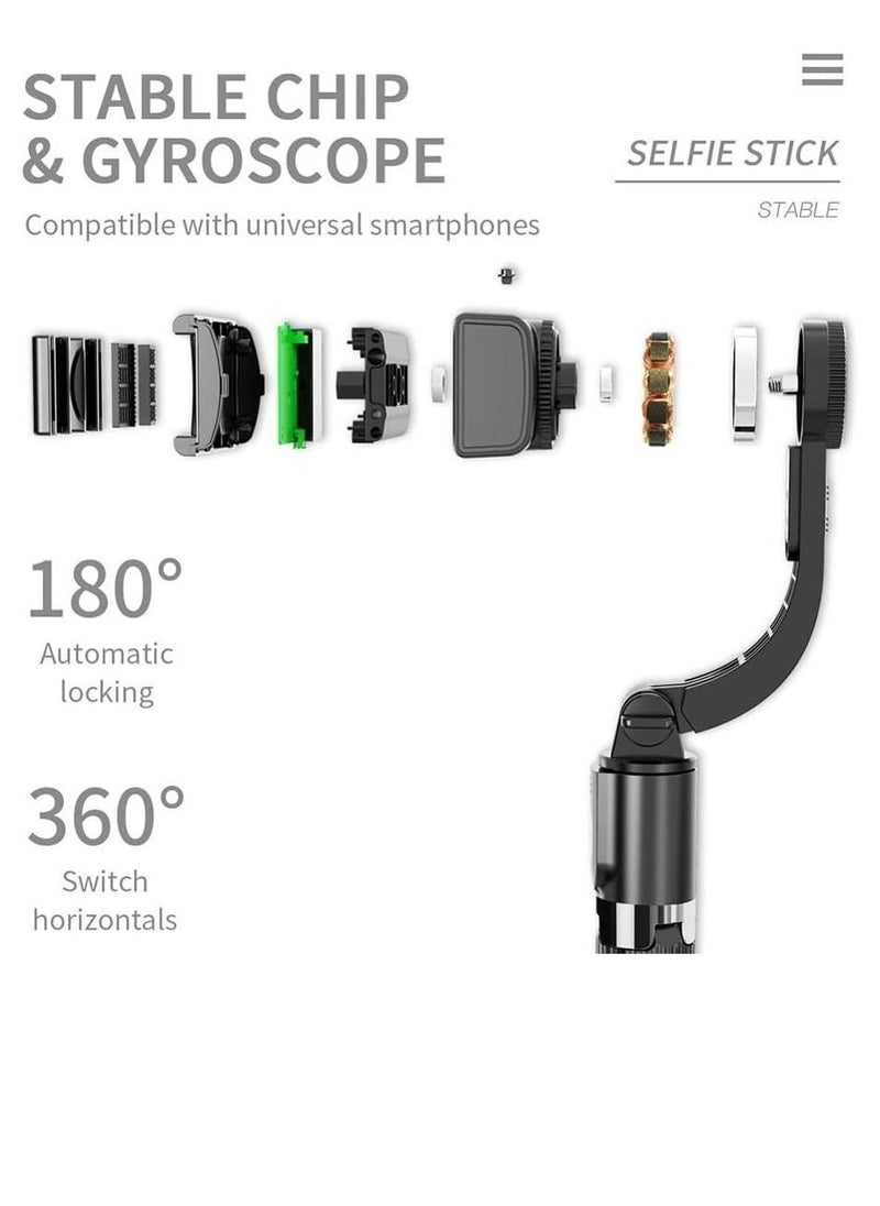 JAJEEK Gimbal Stabilizer for Smartphone – Hand Grip with Bluetooth Remote Control for Perfect Selfies & Steady Shots, Smooth and Shake-Free Footage for Videos and Photography - Image 5