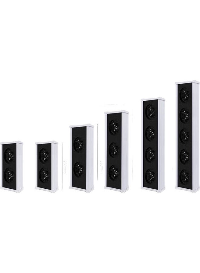 SAST Sast S1 Outdoor Waterproof Column Speaker, Outdoor Constant Voltage Wall-Mounted Speaker, School Shop Campus Background Music Public Address System Speaker Player 30W - Image 3