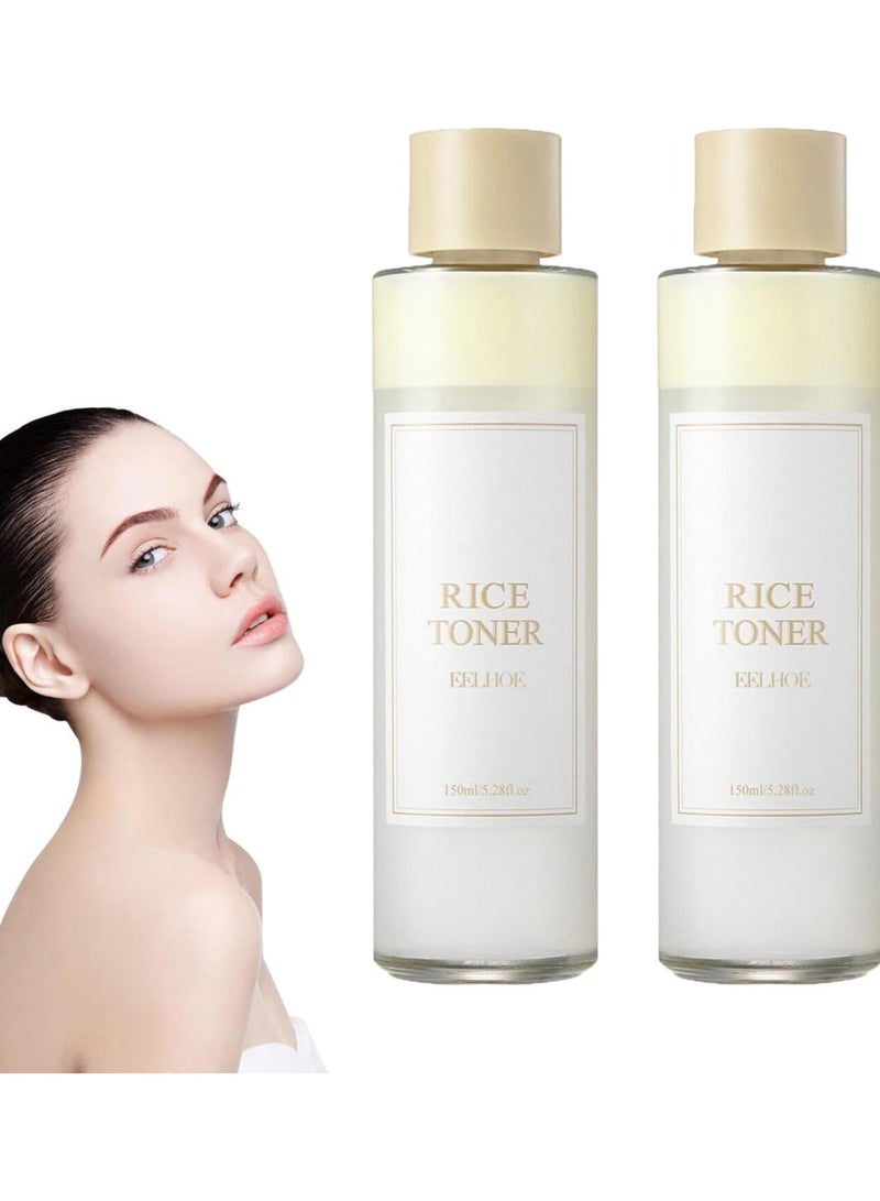 EELHOE تونر الأرز 77.78% مستخلص الأرز النياسيناميد تونر مرطب للجمال من 150 مل - Image 4