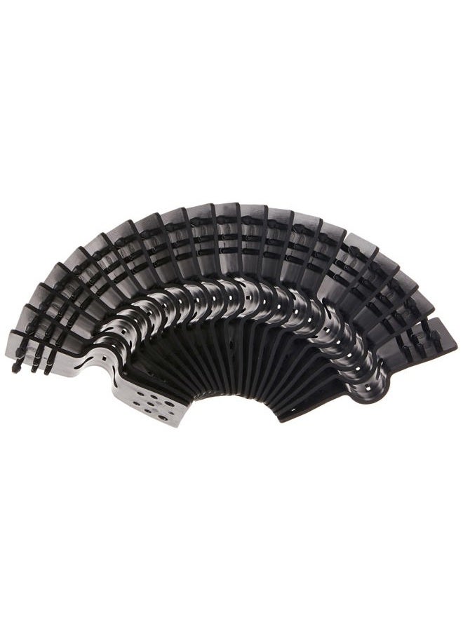 Coolaroo Shade Fabric Accessories Black Butterfly Clips for Shade Fabric Attachment and Placement, (20 Count) - Image 4