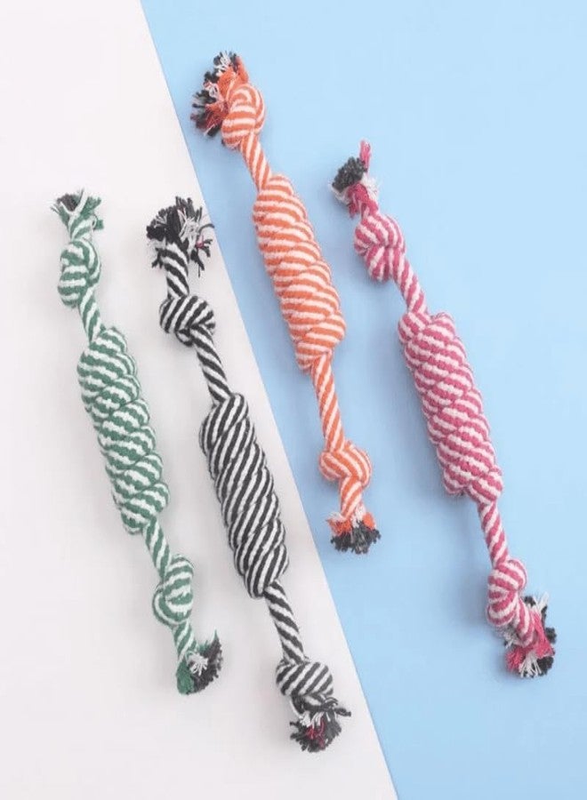 Misu Pet Store Rope Based Hold and Pull Item for Shared or Solo use with pet bite end Handles Soft and Bend Form Works Pink