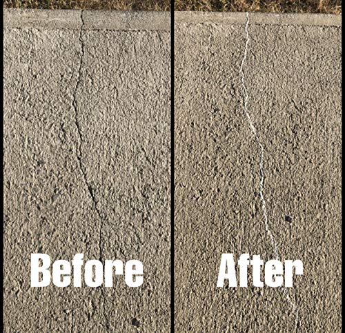 Blue Star Bluestar Flexible Concrete Crack Filler (Gray), DIY - No Special Tools Needed, Fill Cracks in Concrete Driveways, Sidewalks, Patios, Garage and Basement Floors. 16 fl. oz. Bottle. - Image 4
