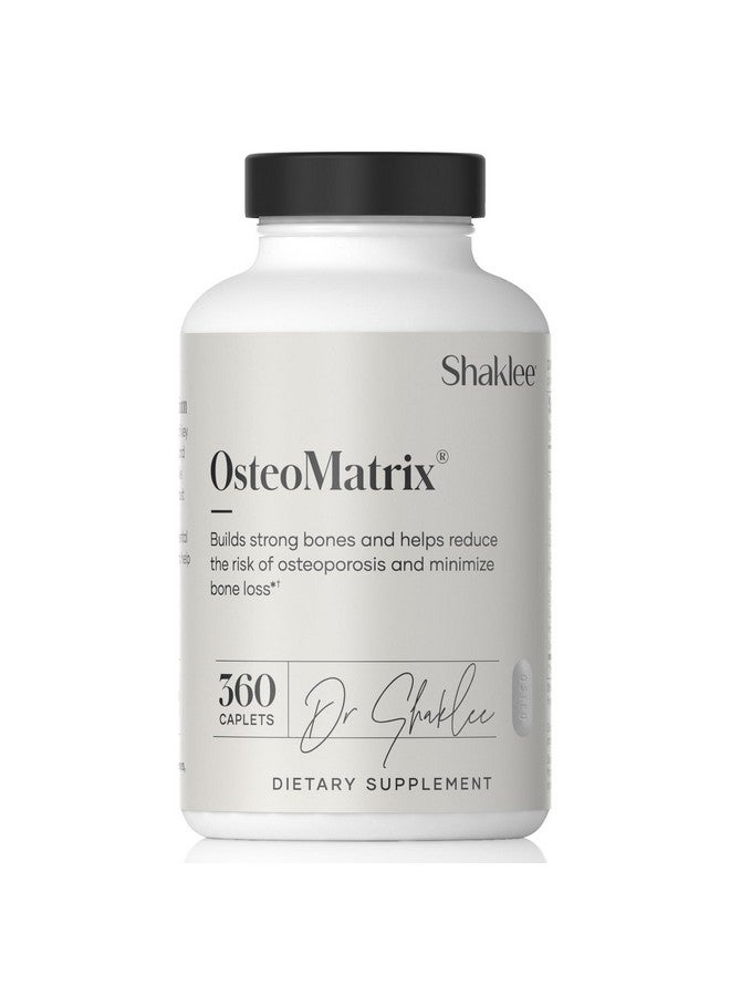 Shaklee OsteoMatrix® - Build & Maintain Strong Bones - 100% DV Calcium & Magnesium - Vitamins D & K - Zinc, Manganese - Clinically Tested for Absorption - 360 Caplets - Image 1