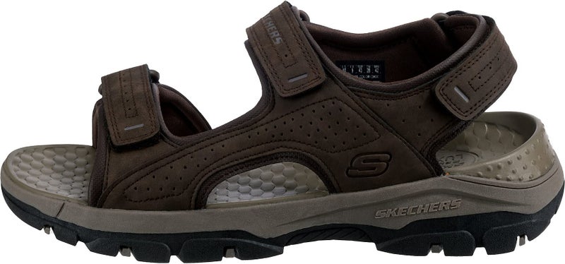 SKECHERS صندل مائي مفتوح من سكيشرز للرجال تريسمين-غارو، شوكولاتة، 9 متوسط أمريكي - Image 2