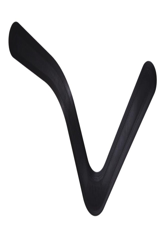 CERO ® 3D Printed Outdoor Boomerang for Kids, 5 to 15 Year Old Boys & Girls (Black PLA Plastic)