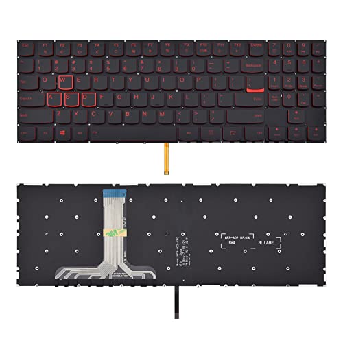 SUNMALL Replacement Keyboard Compatible with Lenovo Legion Y520-15ikbn Y720-15ikb R720-15IKB(Compatible Lenovo Legion Y530-15ICH Y540-15IRH Y540-17IRH Y545 Y7000p) with Backlit US Layout - Image 1