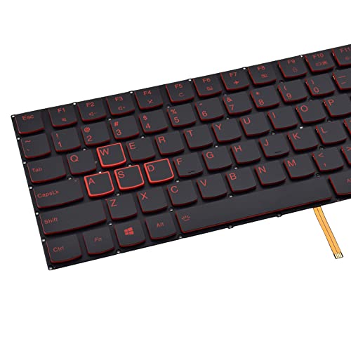 SUNMALL Replacement Keyboard Compatible with Lenovo Legion Y520-15ikbn Y720-15ikb R720-15IKB(Compatible Lenovo Legion Y530-15ICH Y540-15IRH Y540-17IRH Y545 Y7000p) with Backlit US Layout - Image 4