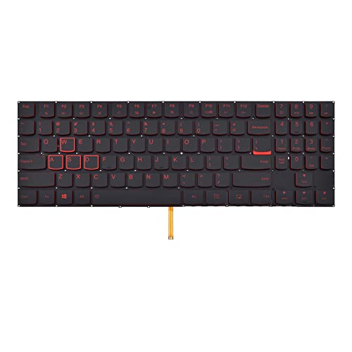 SUNMALL Replacement Keyboard Compatible with Lenovo Legion Y520-15ikbn Y720-15ikb R720-15IKB(Compatible Lenovo Legion Y530-15ICH Y540-15IRH Y540-17IRH Y545 Y7000p) with Backlit US Layout - Image 2