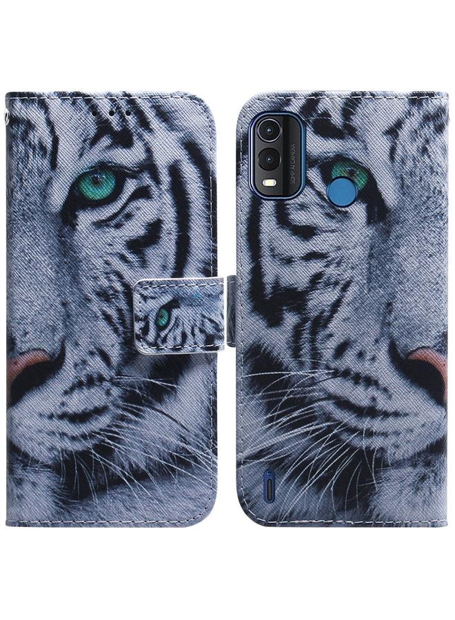 اس-توب جراب هاتف Nokia G11 Plus مصنوع من الجلد برسومات ملونة - Image 1