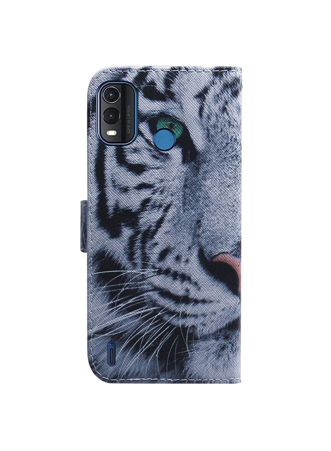 اس-توب جراب هاتف Nokia G11 Plus مصنوع من الجلد برسومات ملونة - Image 3