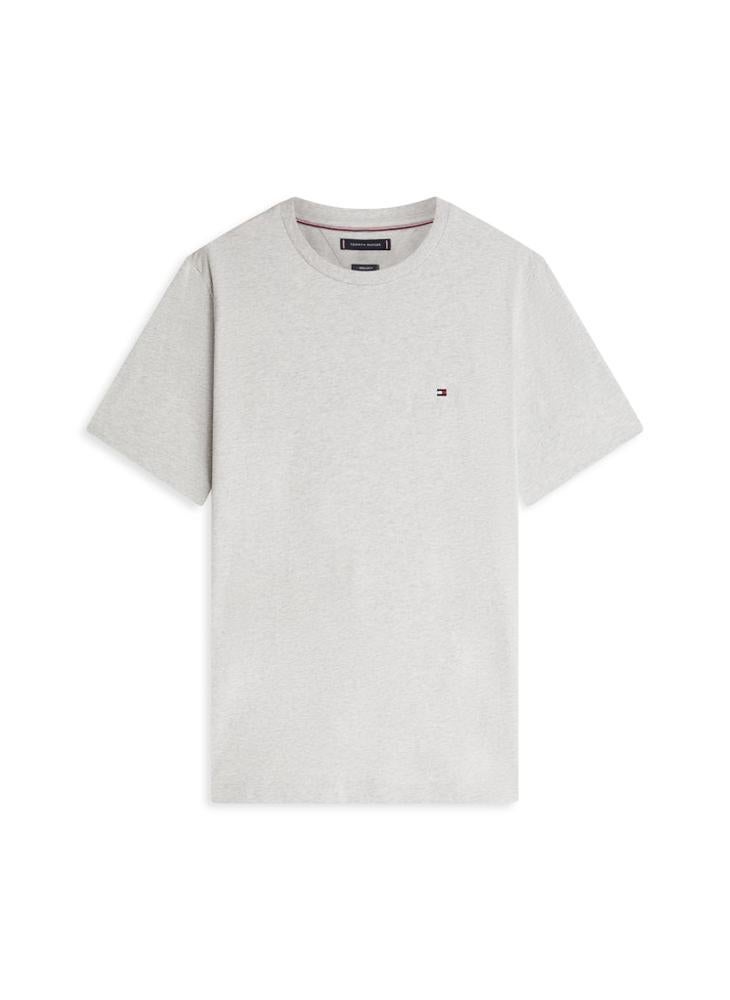 TOMMY HILFIGER Flag Embroidery Crew Neck T-Shirt - Image 5