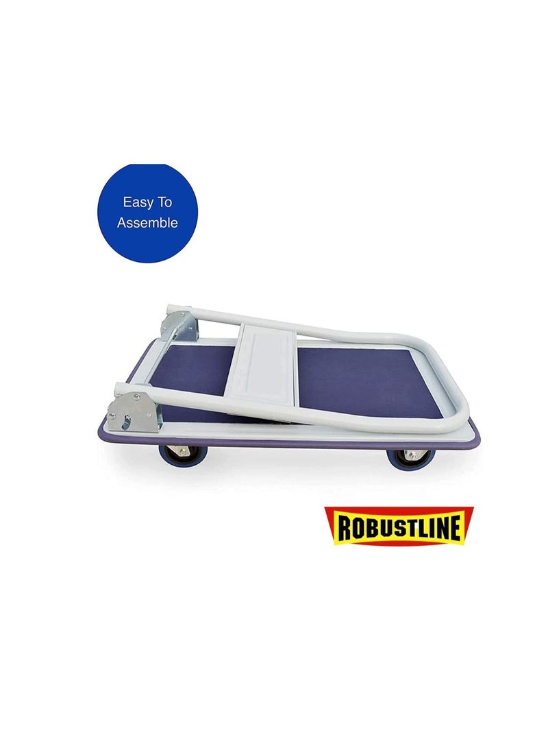 روبستلاين عربة بمنصة قابلة للطي شديدة التحمل Robustline - سعة وزن 300 كجم ، نقل المواد الثقيلة (300 كجم) - Image 2