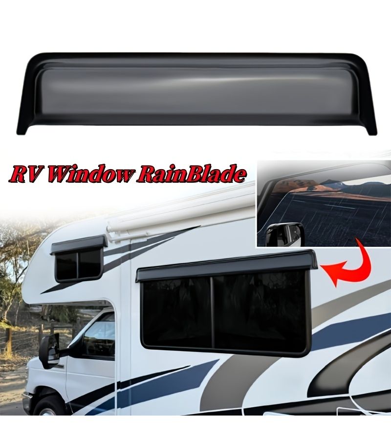 Rainblade RV Window Deflector And Sun Visor 41 34inch - Image 1