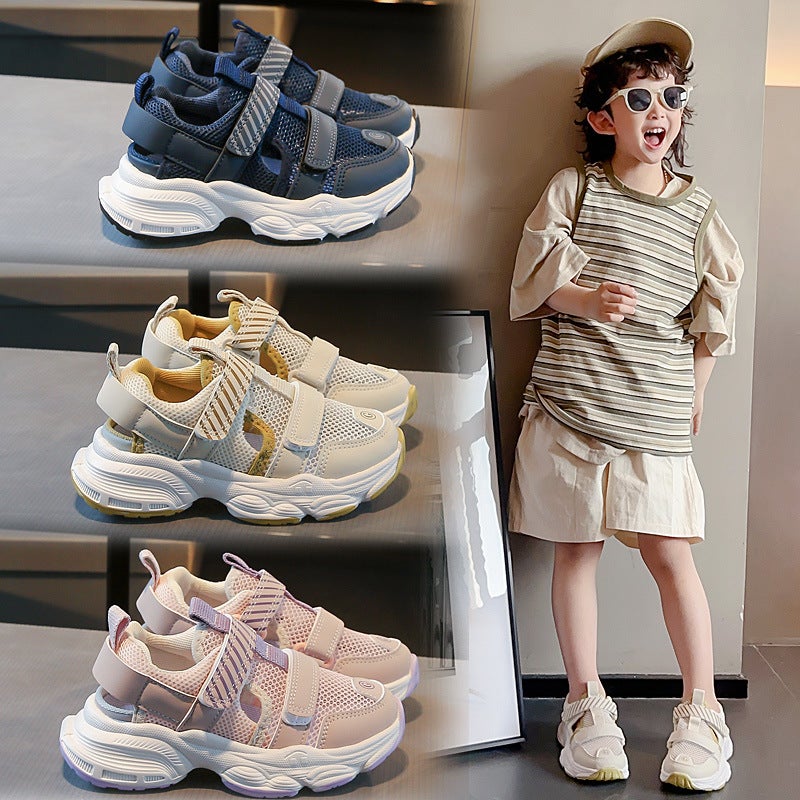 Summer Kidsren'S Sports Sandals, Unisex Breathable Shoes, Daddy Boys' Casual Shoes - Image 2