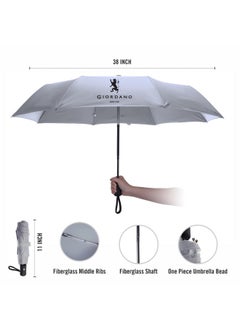 GIORDANO Giordano UV Protection Unisex Umbrella Use for Rain, Monsoon, Sunlight, Windproof Easy to Hold & Carry Umbrella for Men and Women | Travel Sleeve, Cover | Regular Size  - Image 3