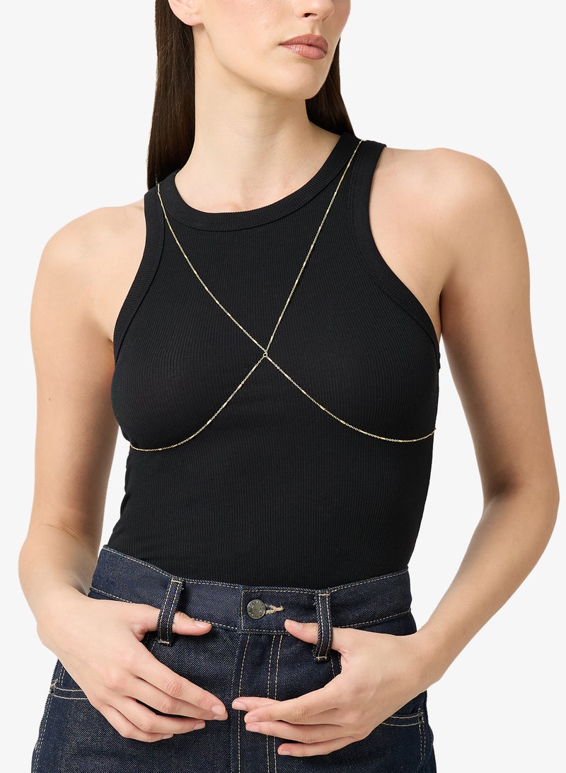 Butterfly Detail Dainty Body Chain