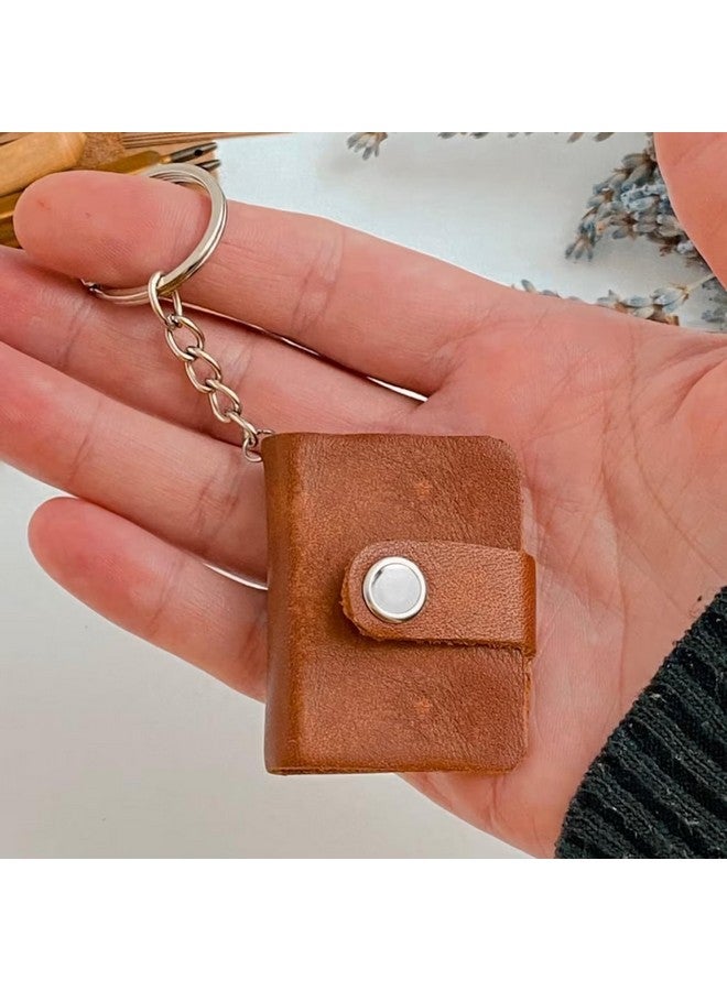 Flashing Click ‚ÄúPersonalized Leather Keychain with Photo Book - Holds 12-24 Pictures - Ideal Gift for for Birthdays, Anniversaries, Couples, and Families & Special Moments - Image 4